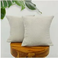 Amilian Kissenbezug Sofakissenbezüge 2er Set - Kissenbezüge für Sofa Couch Bett, (2 Stück), 40x40 cm, Hotelverschluss, weich und pflegeleicht