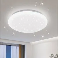 Nettlife LED Deckenleuchte LED Deckenleuchte Sternenhimmel Rund 25cm 12W, Sternenhimmel, LED fest integriert, Küche Deckenbeleuchtung Flurlampe für Kinderzimmer Treppenhaus