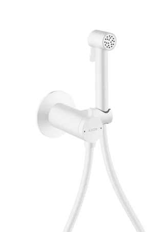 Hansgrohe Bidette Handbr. Axor Bidette Showers f.Mischwasser rund m.Schlauch 1250mm mattweiss, 2924 29242700