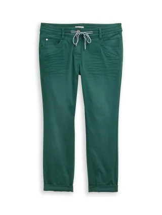 Tom Tailor - Tapered Relaxed Hose explorer green - Gr. - 28