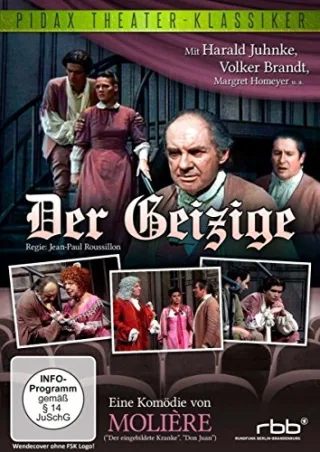 Der Geizige / Komödie von Molière mit Harald Juhnke und Volker Brandt (Pidax Theater-Klassiker)
