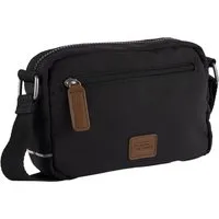 camel active Handtasche Aurum (Set, 2-tlg., abnehmbare Anhänger), aus recyceltem Polyester in Nylonstruktur, leicht & mit feinen Details