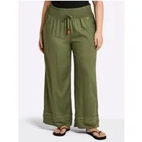 Sheego Strandkleid Web-Hose normal