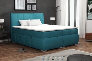 Boxspringbett Schlafzimmerbett VINCENZA 180x200cm inkl.Bettkasten