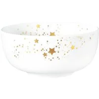 Seltmann Weiden Müslischale Liberty - Golden Stars, Porzellan, (1-tlg), Schale 15 cm