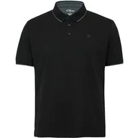 s.Oliver Poloshirt Big Size (1-tlg) Kragen, Köpfe, Logo