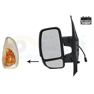 Van Wezel Au?enspiegel + Blinker links bezeizbar Nissan NV400 Opel Movano Renault Master2,3CDTI