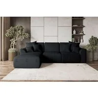99rooms Ecksofa Gusto, Sofa L-Form, Eckcouch, mit Schlaffunktion, abnehmbaren Rückenkissen, Bezug-Cordstoff POSO