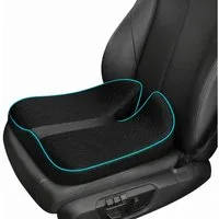 GLIESE POWER Sitzkissen orthopädisch für Auto – Memory-Schaum, Ischias-Entlastung, rutschfest, Memory-Schaum, rutschfest & schmerzlindernd.