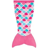 Kinderdecke Cuddle Tails Meerjungfrauendecke PINK DREAM (pink), Fin Fun