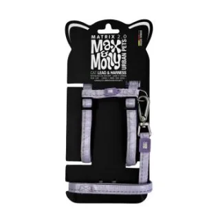 Max & Molly Urban Pets Max & Molly Katzengeschirr & eine-Matrix 2.0 Lavender