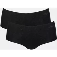 sloggi Panty ZERO Modal 2.0 Short 2P (2er Pack) nahtlos und weich