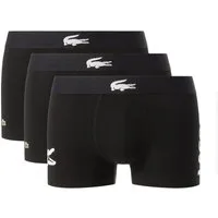 Lacoste Hipster Trunk 3er Pack Krokodil Logo Big Croc