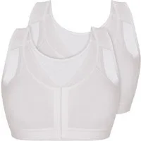 Sassa Büstenhebe 2er Pack Soft-BH Vorderverschluss Basic (Packung, 2-tlg)