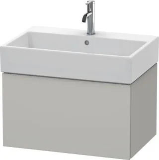 Duravit L-Cube Waschtischunterbau wandhängend Betongrau Matt 684x459x394 mm - LC617600707 LC617600707