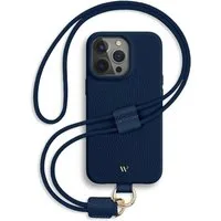 wiiuka Handykette skiin LOOP Hülle für iPhone 15 Pro, Handyhülle / Kette, Handgefertigt - Deutsches Leder, Premium Case