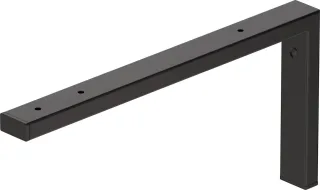 Duravit Konsolenträger Diamantschwarz Matt 40x425x200 mm - UV990200000 UV990200000