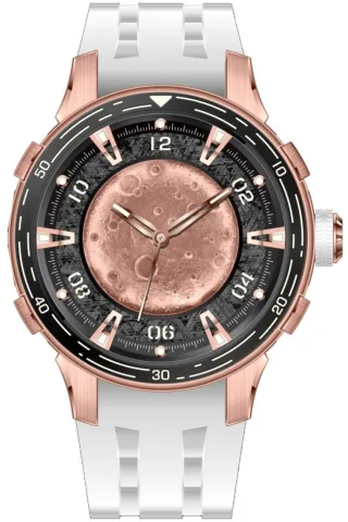 Invicta Celestial 69536 Herrenuhr - Mechanisches Werk - Edelstahl mit roségoldenem Zifferblatt - 40 mm