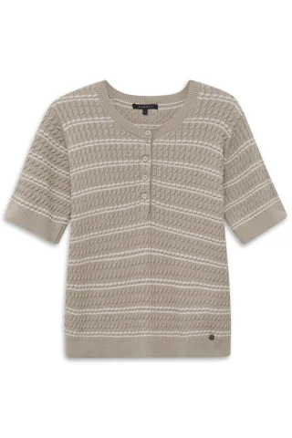 bugatti - Damen Pullover beige - Gr. - S