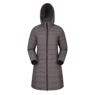 Mountain Warehouse Womens/Ladies Furnace Down Long Length Padded Jacket (Dunkelgrau)