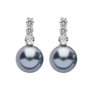 US Polo Assn Jewellery Mila Rhodium-Ohrringe