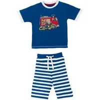 Erwin Müller Pyjama Kinder-Shorty Single-Jersey Streifen