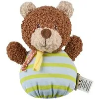 Sterntaler® Greifspielzeug Knuddelsäckchen BÄR Bob (1-tlg), aus weichen Stoffen, süße Details, mit Rassel und Knisterpapier