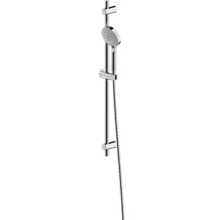 Bravat Stangenset 3590452 3-Strahl, Brauseschlauch 1750cm, chrom