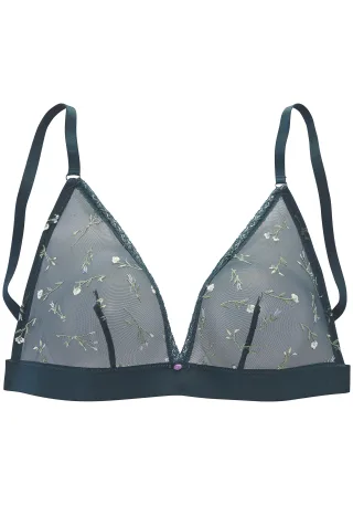 LASCANA - VIVANCE Bralette petrol - Gr. - 80A