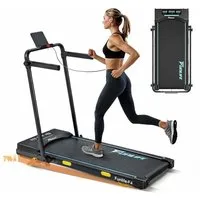 FunLife Laufband 4-in-1 Walking Pad mit 7% Steigung (Packung), 12 km/h, Bluetooth-App, klappbar