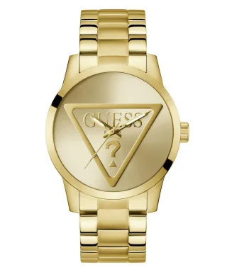 Guess Badge Gold Herren Armbanduhr GW0782G1