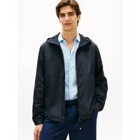 Tommy Hilfiger Allwetterjacke BRANDED HOODED Windjacke Fahrradjacke Packable Regular fit mit Kapuze