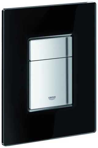 GROHE WC-Betätigung Skate Cosmopolitan 38845 mit Glasoberfläche velvet black 38845KS0