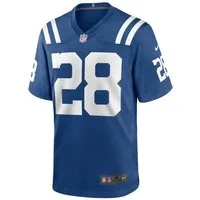 Nike Footballtrikot Nike Trikot Indianapolis Colts NFL Home Game Jersey Taylor 28