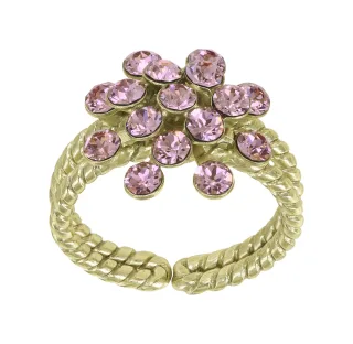 konplott - Ring - Magic Fireball gold/violet