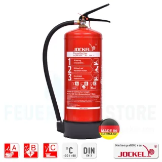 Jockel Feuerlöscher Pulver ABC mit Dauerdruck 12 kg Standard