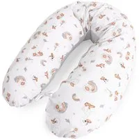 Amilian Stillkissen XXL 170 cm - Schwangerschaftskissen & Seitenschläferkissen mit Bezug, - Lagerungskissen - Nursing Pillow - Pregnancy Pillow, mit Füllung, Schlafkissen für Seitenlage - Körperkissen