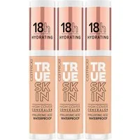 Catrice Concealer TRUE SKIN HIGH COVER CONCEALER, 3-tlg., mit mattem Finish und hoher Deckkraft ohne Maskeneffekt