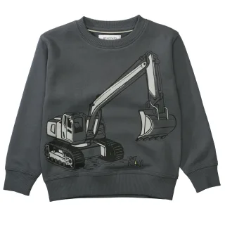 STACCATO - Kn.-Sweatshirt dark anthra - Gr. - 134
