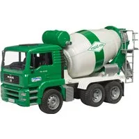 Bruder® Spielzeug-LKW MAN TGA Betonmisch-LKW rapid mix (02739), Made in Europe
