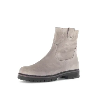 pius gabor - sportliche Stiefeletten Rauleder beige beige - Gr. - 5 UK