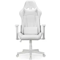 Ranqer Gaming-Stuhl Felix, Kunstleder weiß, Racing-Design