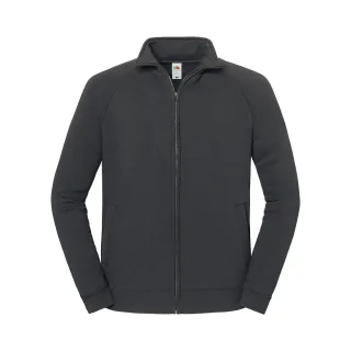Fruit of the Loom - Sweatjacke für Herren/Damen Unisex (Hellgrau)