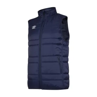 Umbro - "Club Essential" Weste für Herren (Dunkel-Marineblau/Weiß)