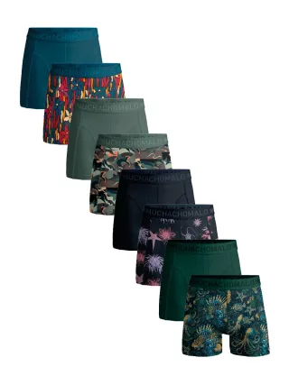 Muchachomalo Herren Boxer Shorts - 8er Pack - Herren Unterwäsche