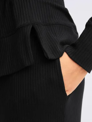 CALIDA - DAMEN Shirt langarm schwarz - Gr. - S