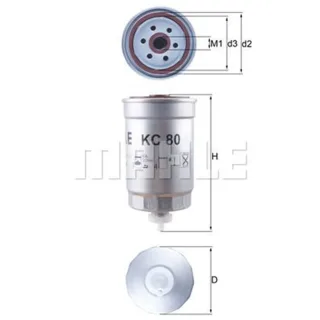 Mahle Kraftstofffilter Audi Land Rover Peugeot Skoda VW