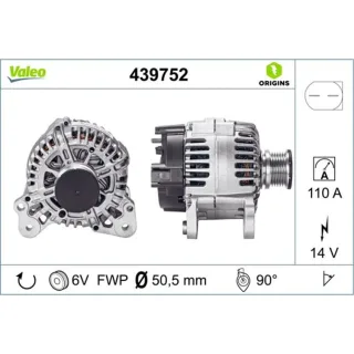 Valeo Lichtmaschine VW Amarok Crafter Eos Multivan Transporter