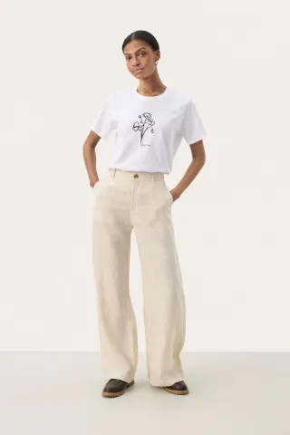 Casual Hose Classic fit French Oak beige