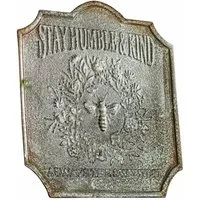 Mirabeau Wanddekoobjekt Deko-Schild Humble antikgrau